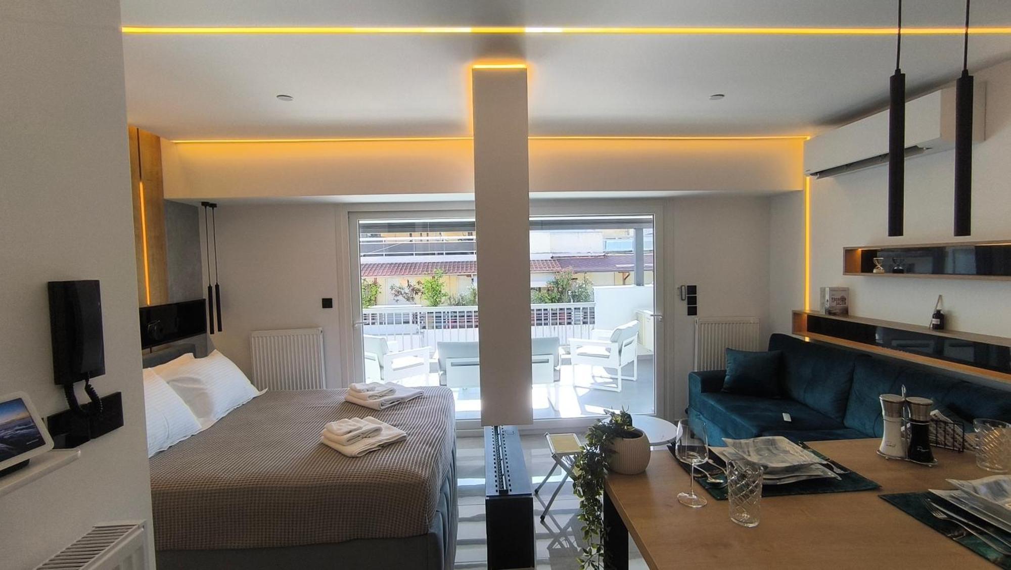 Larisa Absolute Suites, Sky View Smart Home Εξωτερικό φωτογραφία