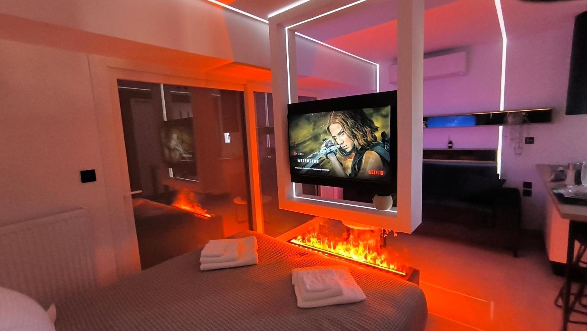 Larisa Absolute Suites, Sky View Smart Home Εξωτερικό φωτογραφία